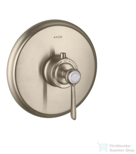 Hansgrohe Axor Montreux falsík alatti highflow termosztát szálcsiszolt nikkel 16824820