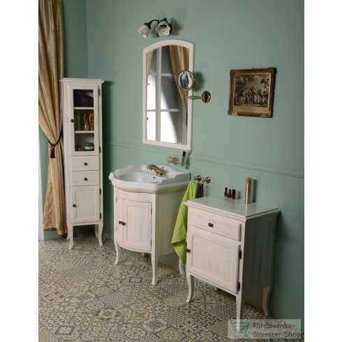 Sapho RETRO mosdótartó szekrény,60x80x45 cm, antik fehér 1684