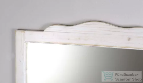 Sapho RETRO tükör világítás nélkül, 94x115 cm, antik fehér 1687