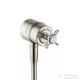 Hansgrohe Axor Montreux Fixfit Stop elzárószelep DN15, szálcsiszolt nikkel 16882820