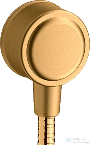 Hansgrohe Fixfit Classic fali csatlakozó DN15,szálcsiszolt arany hatású 16884250