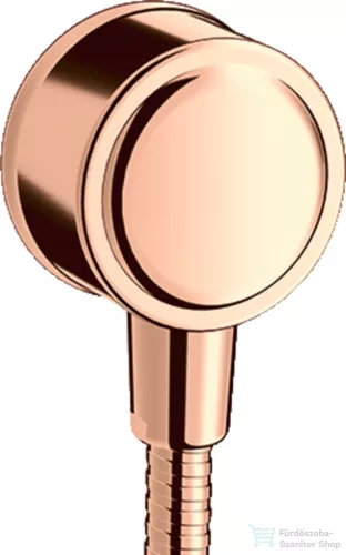 Hansgrohe Fixfit Classic fali csatlakozó DN15,polírozott vörös arany hatású 16884300