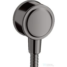   Hansgrohe Fixfit Classic fali csatlakozó DN15,polírozott fekete króm 16884330