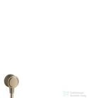 Hansgrohe Fixfit Classic fali csatlakozó DN15, szálcsiszolt nikkel 16884820