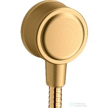   Hansgrohe Fixfit Classic fali csatlakozó DN15,szálcsiszolt sárgaréz hatású 16884950