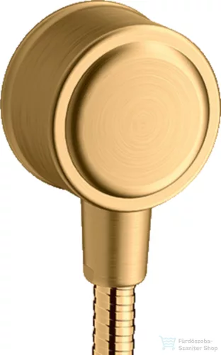 Hansgrohe Fixfit Classic fali csatlakozó DN15,szálcsiszolt sárgaréz hatású 16884950