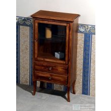   Sapho RETRO üveges fiókos szekrény, 60x120x38 cm, bükk 1699