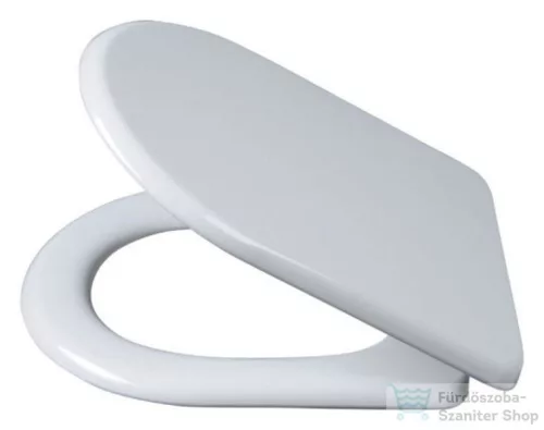 Sapho Hidraulikus WC ülőke, LENA - WC ülőke duroplast, SoftClose, inox pánt, fehér 1703-113
