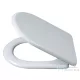 Sapho Hidraulikus WC ülőke, LENA - WC ülőke duroplast, SoftClose, inox pánt, fehér 1703-113