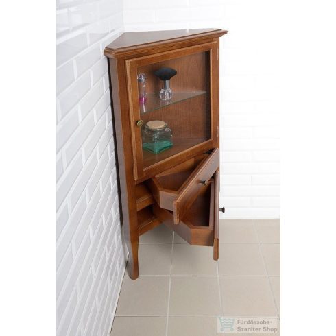 Sapho RETRO sarokszekrény, jobbos, 60x120x47 cm, bükk 1715