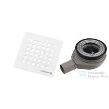   Sapho FLEXIA GEBERIT zuhanytálca szifon, 90mm, DN40, fehér (17741)