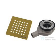   Sapho FLEXIA GEBERIT zuhanytálca szifon, 90mm, DN40, arany (17752)