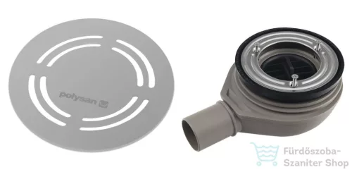 Sapho POLYSAN FLEXIA zuhanytálca szifon, 90mm, DN40, inox (17761)