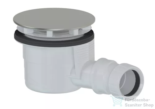 Sapho POLYSAN zuhanytálcaszifon, 90mm, DN40, polírozott inox (17911)