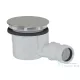 Sapho POLYSAN zuhanytálcaszifon, 90mm, DN40, polírozott inox (17911)