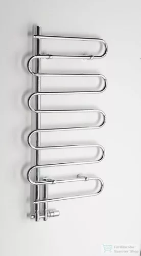 Sapho CARISMA fürdőszobai radiátor 500x1000mm, 210 W, króm 1801-14