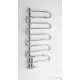 Sapho CARISMA fürdőszobai radiátor 500x1000mm, 210 W, króm 1801-14