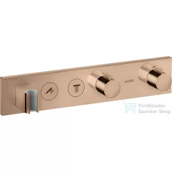   Hansgrohe AXOR SHOWERSOLUTIONS falsík alatti termosztátos zuhany csaptelep, polírozott vörös arany hatású 18355300