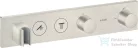 Hansgrohe AXOR SHOWERSOLUTIONS falsík alatti termosztátos zuhany csaptelep, rozsdamentes acél hatású 18355800