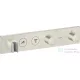 Hansgrohe AXOR SHOWERSOLUTIONS falsík alatti termosztátos zuhany csaptelep, rozsdamentes acél hatású 18355800