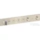 Hansgrohe AXOR SHOWERSOLUTIONS 4 fogyasztós, termosztátos falsík alatti zuhany csaptelep alaptest nélkül, szálcsiszolt nikkel 18357820