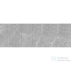  Sichenia Pavé 30.90 Wall Velvet Amazing  Grey, 30x90 cm-es, rektifikált fali csempe, 190005