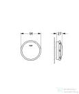 Grohe Talentofill le-és túlfolyó színkészlet,króm 19025000