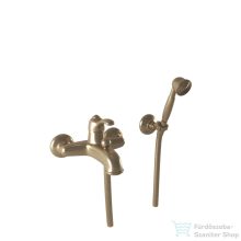   Bugnatese LEM kádtöltő csaptelep zuhanyszettel,bronz 1902BR