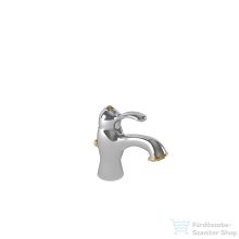   Bugnatese LEM mosdó csaptelep automata leeresztővel,króm/arany 1913CRDO