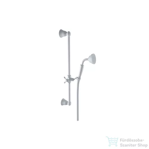 Bugnatese rudas zuhanyszett 1 funkciós kézi zuhannyal,matt fehér 19257BI