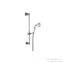   Bugnatese rudas zuhanyszett 1 funkciós kézi zuhannyal,szálcsiszolt nikkel 19257NS