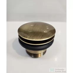 Bugnatese click-clack leeresztő, bronz 19274BR