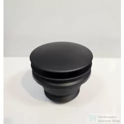 Bugnatese click-clack leeresztő,matt fekete 19274NE