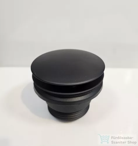 Bugnatese click-clack leeresztő,matt fekete 19274NE