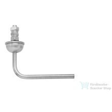   Bugnatese  Réz 90 fokos bekötőcső rozettával króm színben 19280