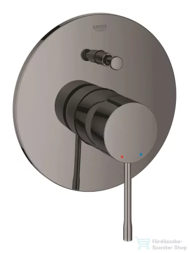 Grohe ESSENCE falsík alatti kád/zuhany csaptelep, hard graphite 19285A01