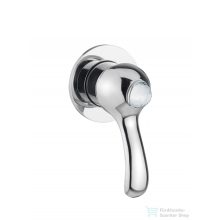   Bugnatese LEM Fal alatti zuhanycsaptelep swarovski fogantyúval króm színben 1930K