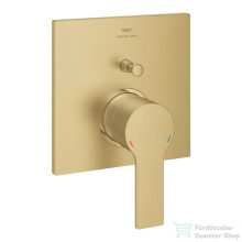   GROHE Allure egykaros falsík alatti csaptelep 2-utas váltóval, szálcsiszolt cool sunrise 19315GN1