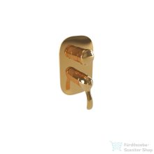   Bugnatese LEM falsík alatti kád/zuhany csaptelep 3 fogyasztóhoz,belső egységgel,arany 1931DO