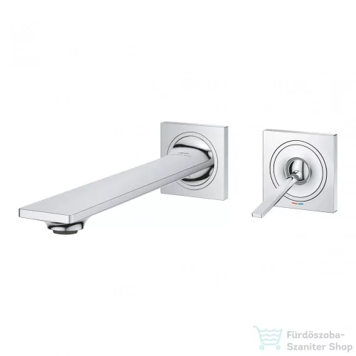 Grohe Allure 2-lyukas falsík alatti mosdó csaptelep, leeresztő nélkül,  króm 19386002
