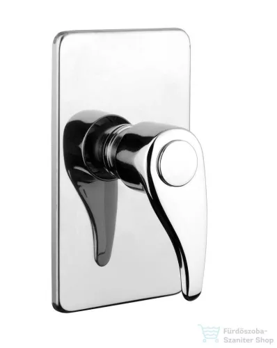 Bugnatese  Fal alatti wc-öblitőszelep szögletes rozettával króm színben 19397