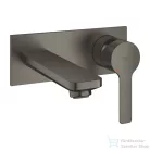 GROHE Lineare falsík alatti mosdó csaptelep leeresztő és alaptest nélkül,Brushed Hard Graphite 19409AL1