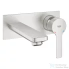 GROHE Lineare falsík alatti mosdó csaptelep leeresztő és alaptest nélkül,Supersteel 19409DC1