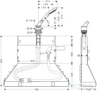 Hansgrohe Secuflex peremre szerelhető szett kézizuhannyal 19418000