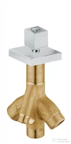 Bugnatese  Váltó 1/2-3/4" csatl. Peremes szögletes csap. króm színben 19435