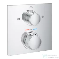   Grohe ALLURE falsík alatti termosztátos csaptelep 2 fogyasztóhoz,Króm 19446002