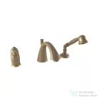 Bugnatese LEM 3 üléses kádtöltő csaptelep, zuhanyszettel, matt bronz 1950BO