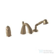   Bugnatese LEM 3 üléses kádtöltő csaptelep, zuhanyszettel, matt bronz 1950BO