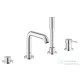 Grohe ESSENCE 4-lyukas, egykaros kádkombináció, króm 19578001
