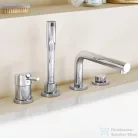 Grohe ESSENCE 4-lyukas, egykaros kádkombináció, króm 19578001